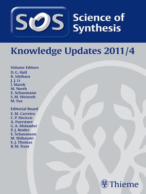cover image of Science of Synthesis Knowledge Updates 2011 Volume 4